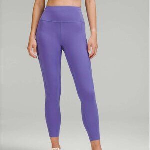 Lululemon Fast and Free High-Rise Tight 25" Charged Indigo